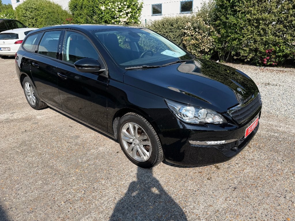 Peugeot 308 Break, Stof, 109 g/km, Zwart, 5 deurs