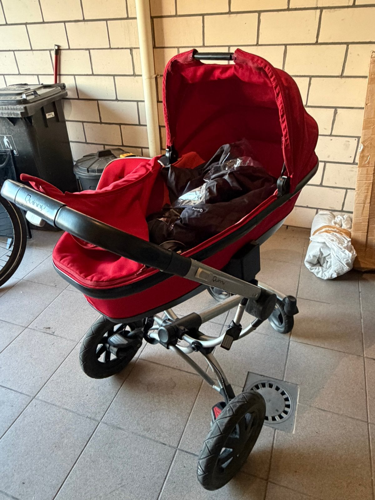 Quinny Buggy 3-in-1 incl. Maxi-Cosi adapter + accessoires, Enlèvement, Utilisé, Poussette combi, Quinny