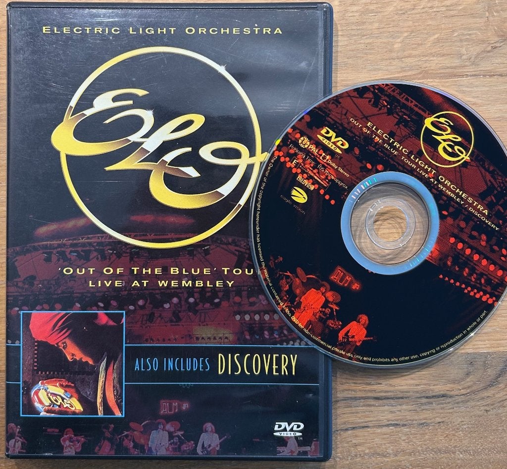 ELO - Out of the blue tour in Wembley Arena 1978 ( DVD ), Vanaf 16 jaar, Verzenden, Zo goed als nieuw, Concert