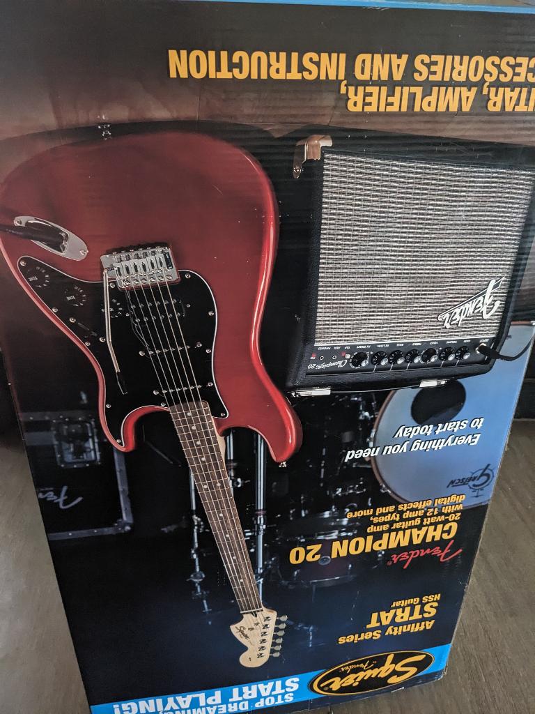 Guitare électrique, Musique & Instruments, Enlèvement, Neuf, Fender, Avec ampli