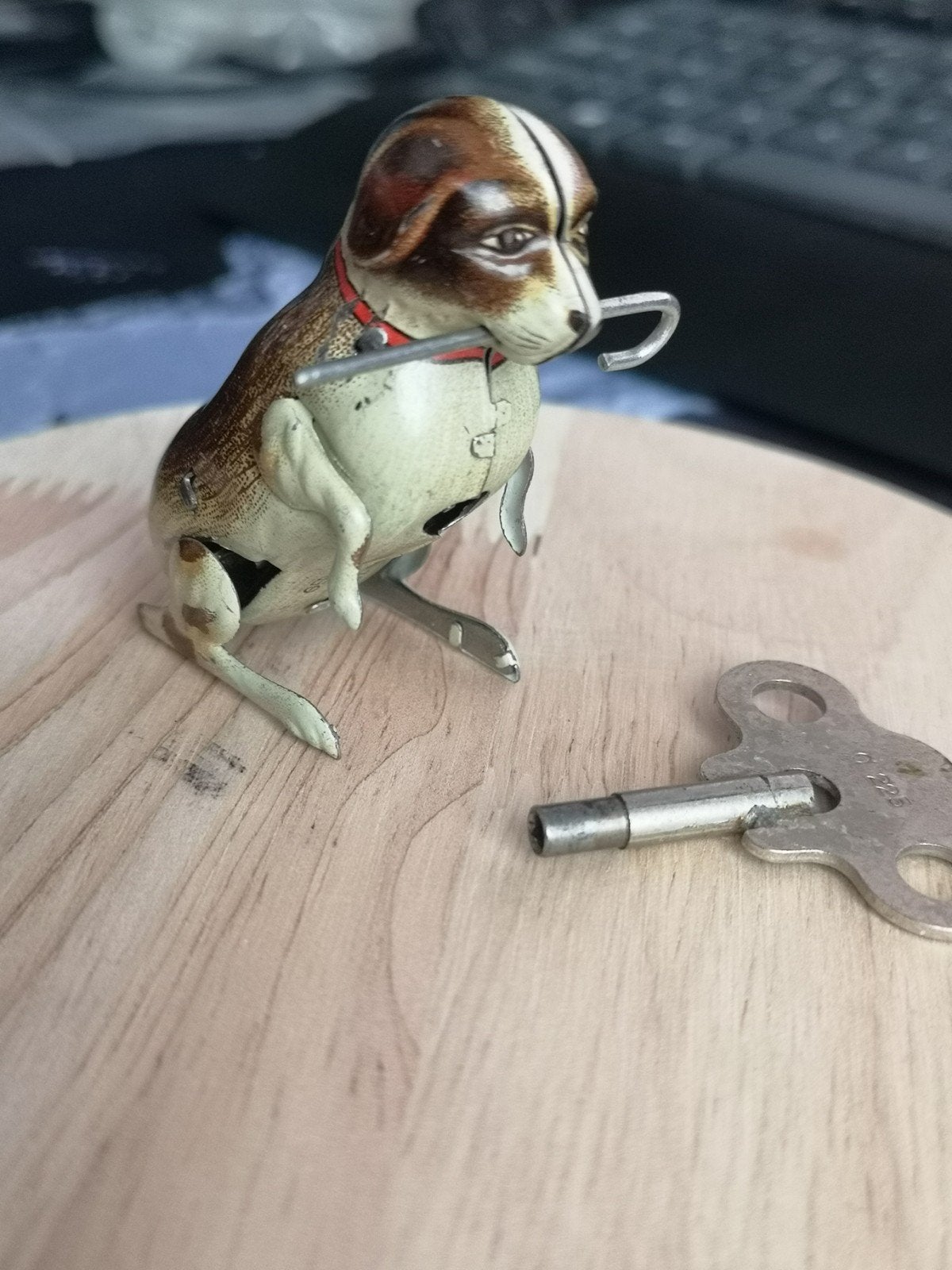 Speelgoedhond Made in US Zone Berlin, Antiek en Kunst, Ophalen of Verzenden