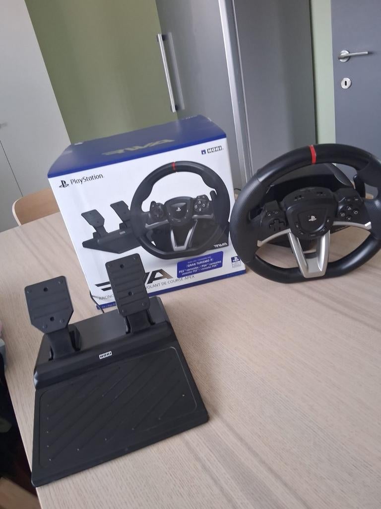 Playstation stuur en pedalen, Ophalen