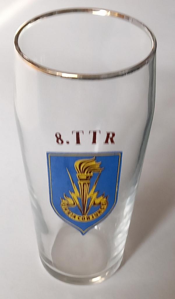 Belgian Army--Cantine bierglas vanaf 8 stuks. TTR, in Brand, Verzamelen, Biermerken, Zo goed als nieuw, Brand, Ophalen of Verzenden