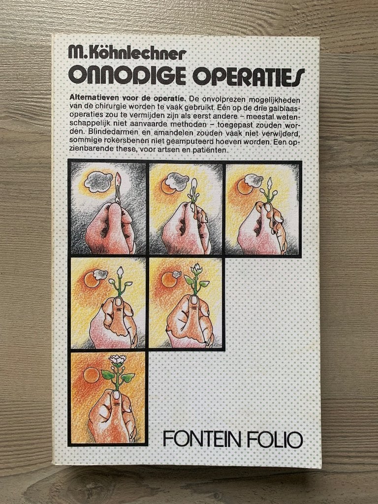 Onnodige operaties, M. Köhnlechner, in perfecte staat, Livres, Enlèvement ou Envoi, Comme neuf, Maladie et Allergie