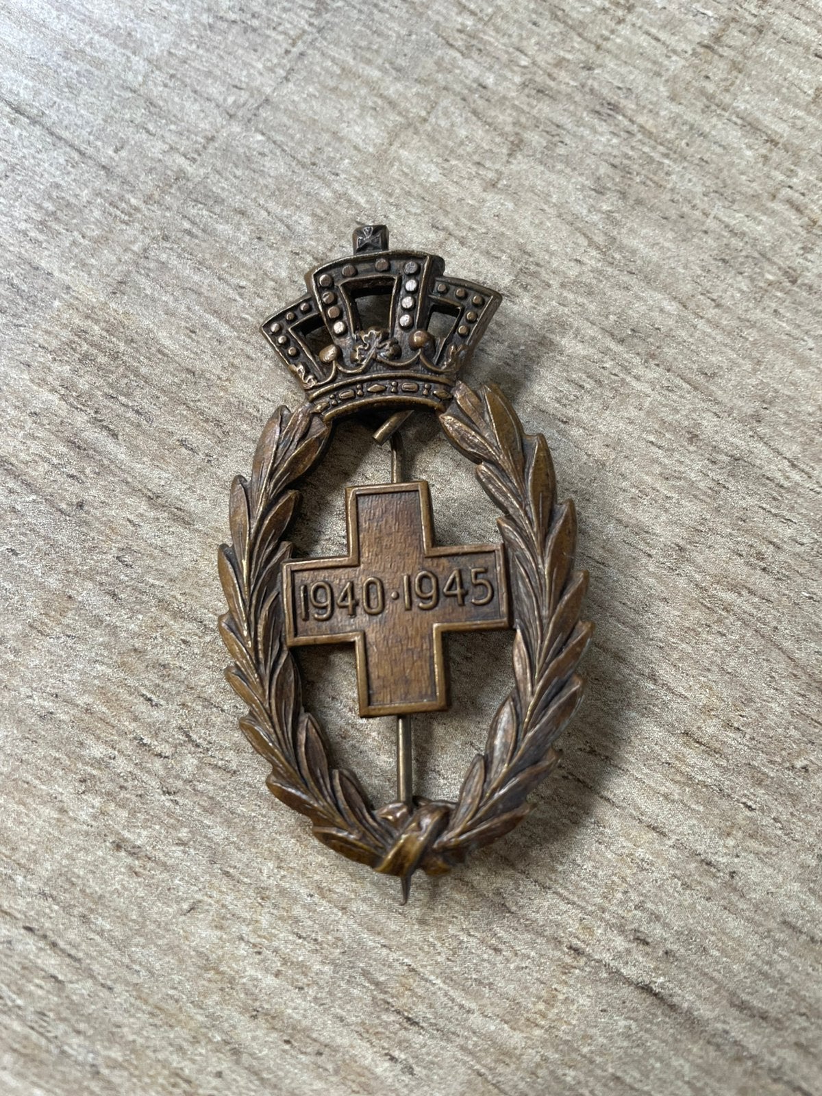 Medaille Rode Kruis  1940-45, Ophalen of Verzenden