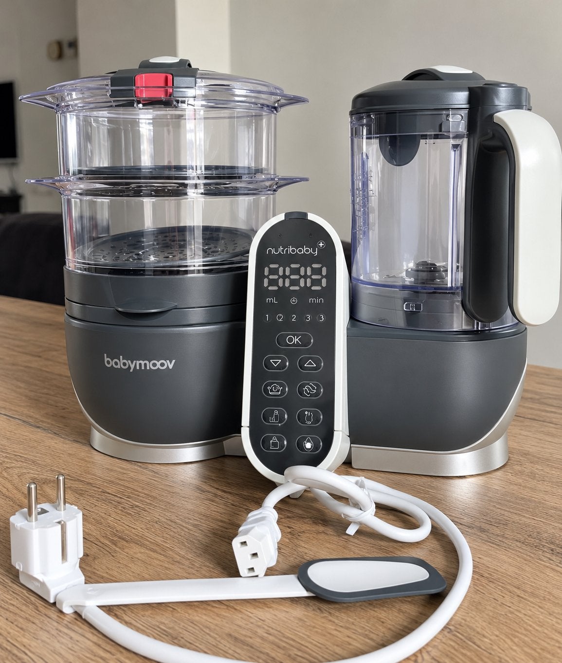 Cuiseur bébé robot Nutribaby + Babymoov, Enlèvement, Comme neuf, Babymoov