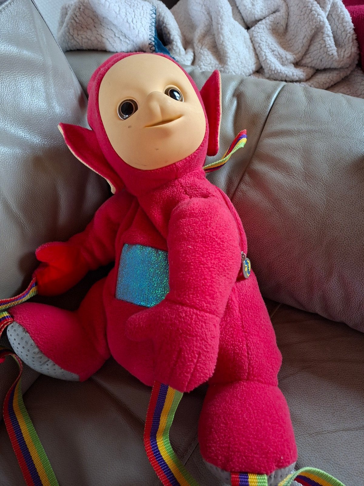 Rugzak van PO , teletubbies, jaren 90, Enfants & Bébés, Jouets | Peluches, Enlèvement ou Envoi
