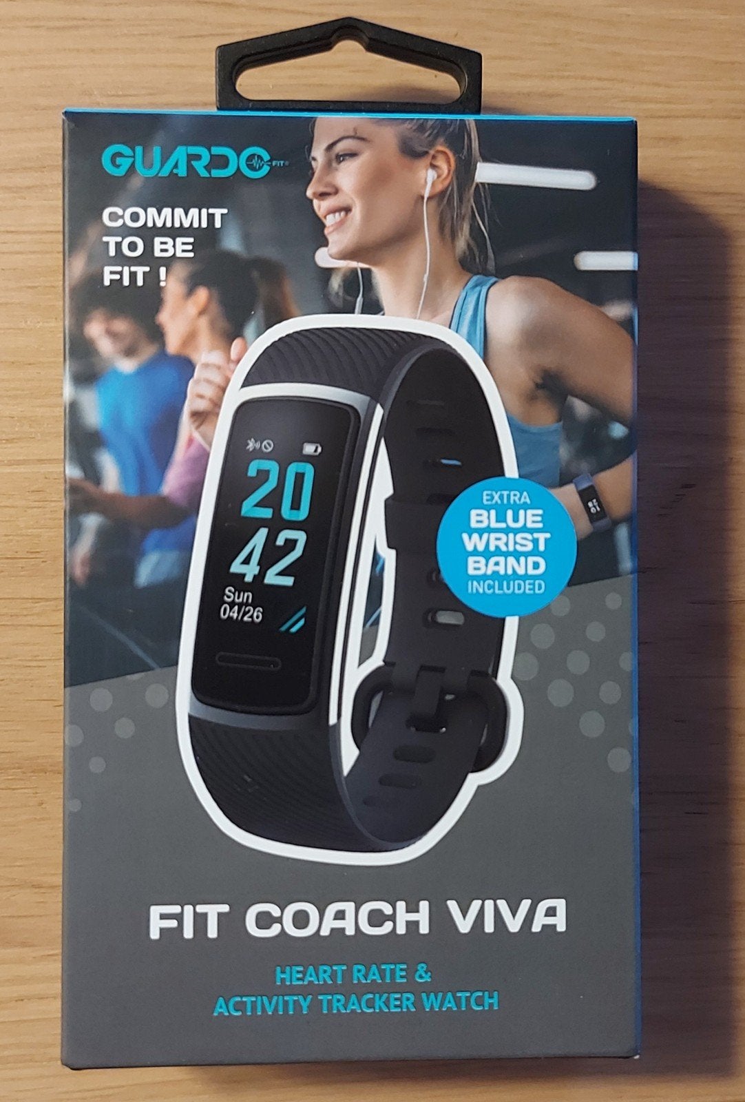Smartphone watch Guardo Fit Coach Viva, Sport en Fitness, Hartslagmeters, Ophalen of Verzenden, Zo goed als nieuw, Overige merken
