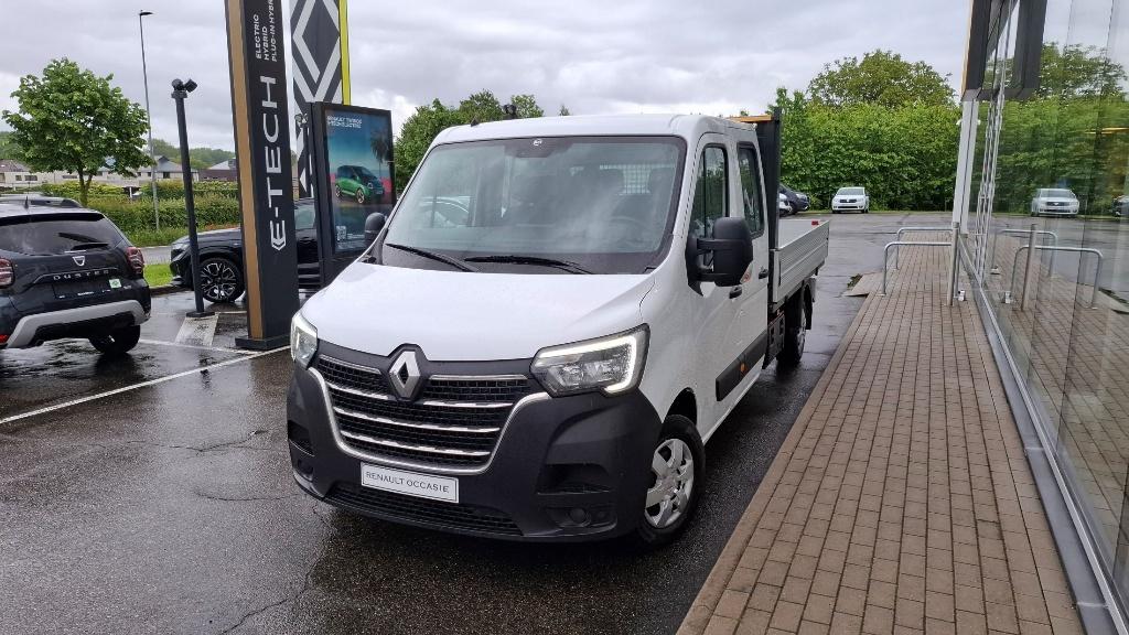 Renault Master dubb cab, open laadbak, trekh, GPS, 20450 ex., Auto's, Voorwielaandrijving, 4 deurs, Stof, 4 cilinders