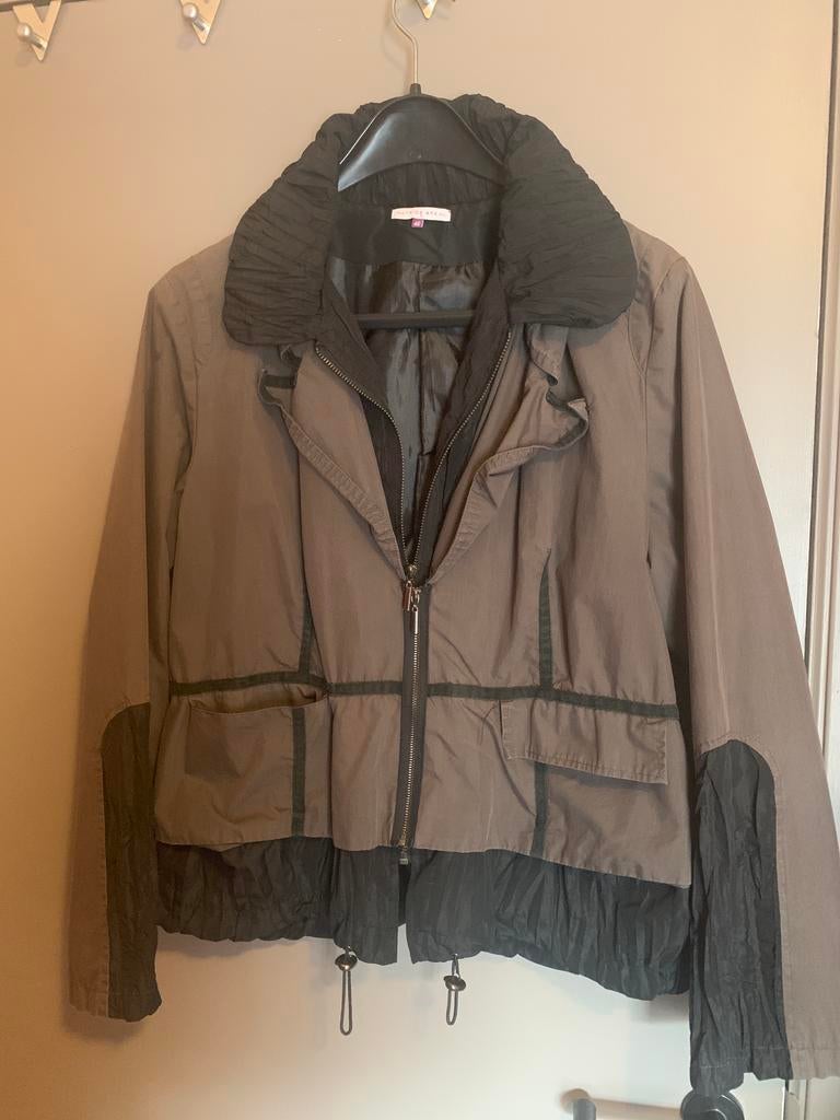 Anorak mi saison dame taille 46, Enlèvement ou Envoi, Comme neuf, Taille 42/44 (L), Noir