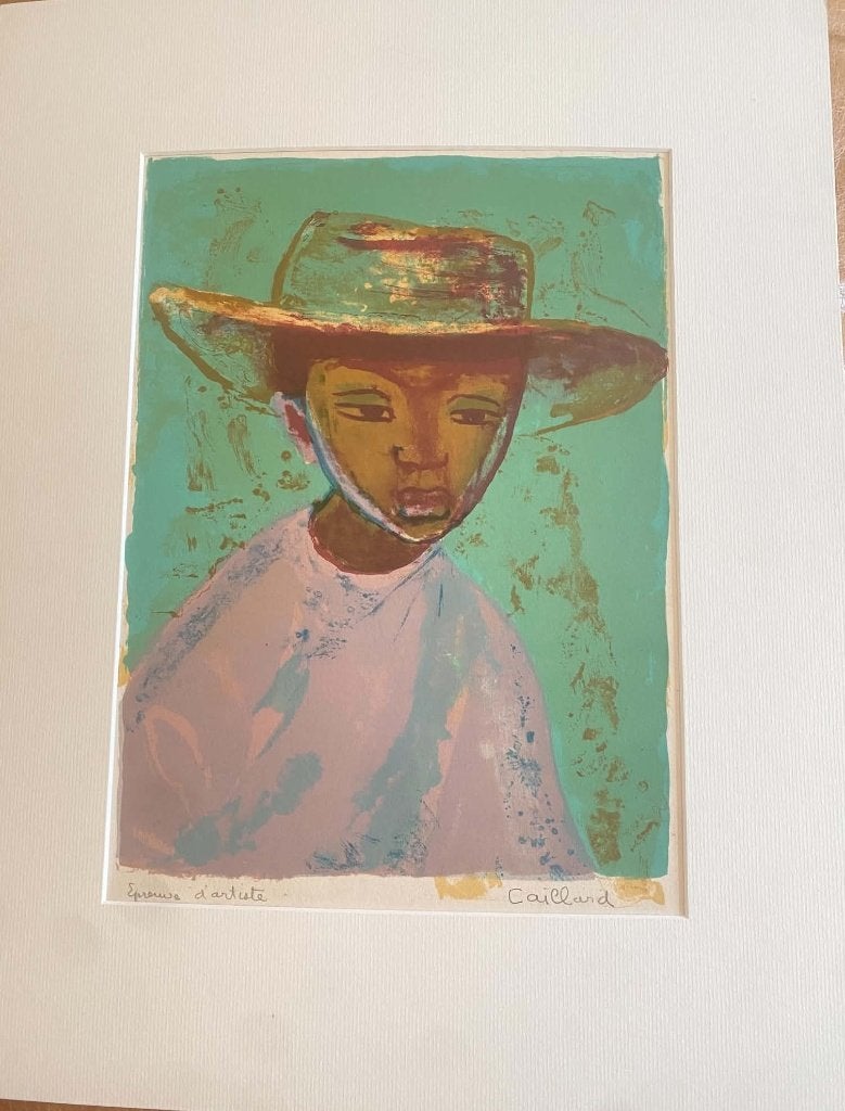 Lithografie - Christian Hugues CAILLARD, Antiek en Kunst, Kunst | Litho's en Zeefdrukken, Gesigneerd in de plaat, Ophalen of Verzenden