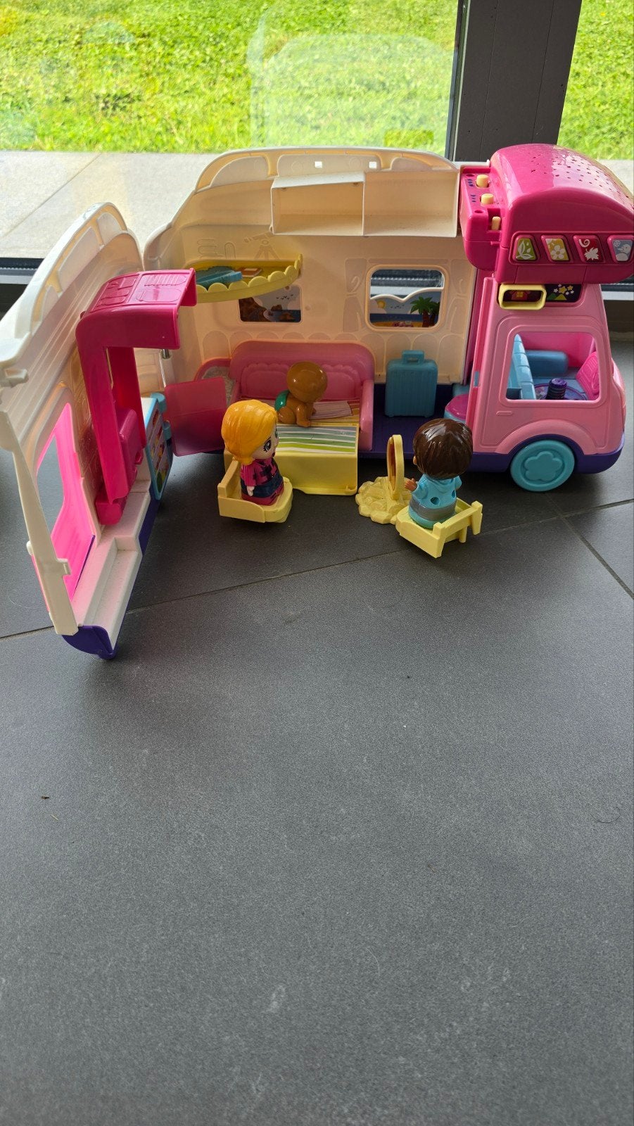 Vtech magische clamper, Ophalen