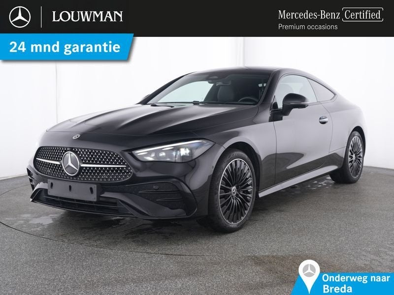 Mercedes-Benz CLE 300 Coupé e AMG Plug-In Hybride Edition AM, Auto's, Automaat, Zwart, Parkeersensor, Zwart