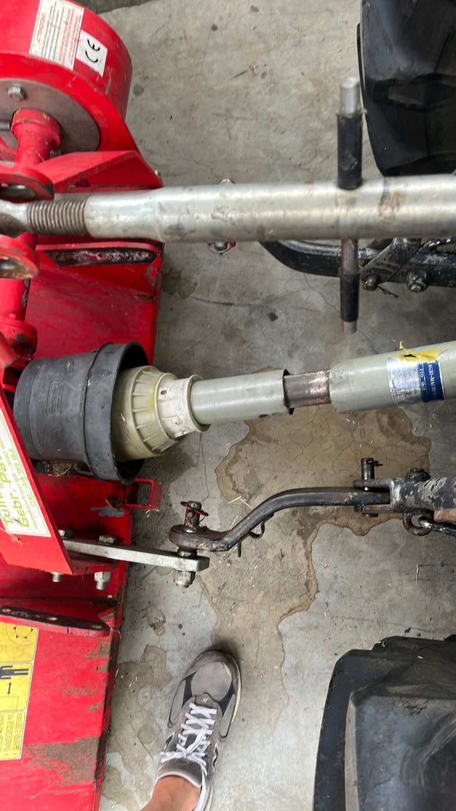 Klepelmaaier voor minitractor, Enlèvement, Utilisé