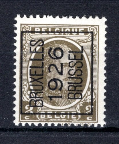 PRE133A MNH** 1926 - BRUXELLES 1926 BRUSSEL, Verzenden, Postfris, Postfris