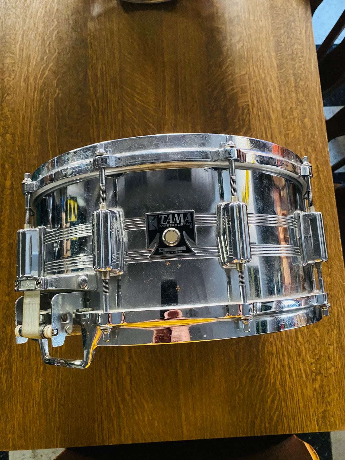 Snare Drum, Enlèvement, Utilisé, Tama