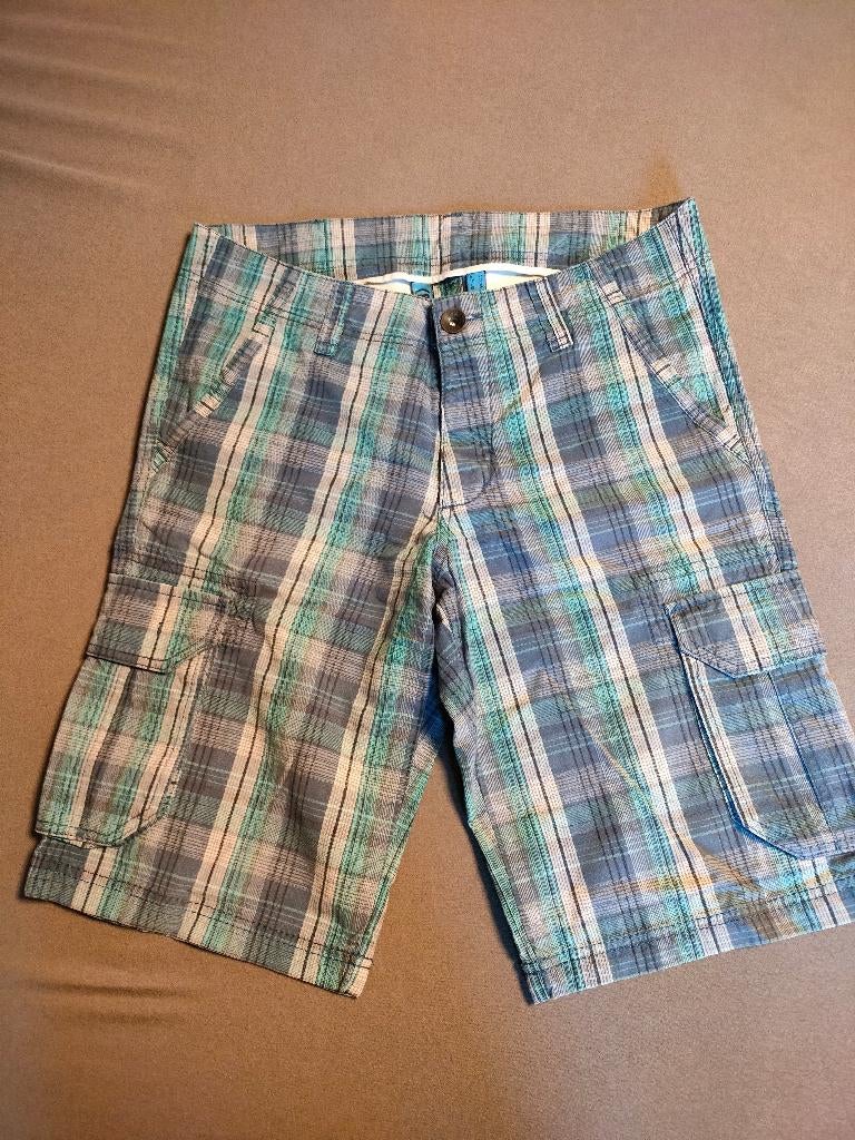 Korte herenbroek - EDC maat 52, EDC, Blauw, Ophalen of Verzenden, Zo goed als nieuw
