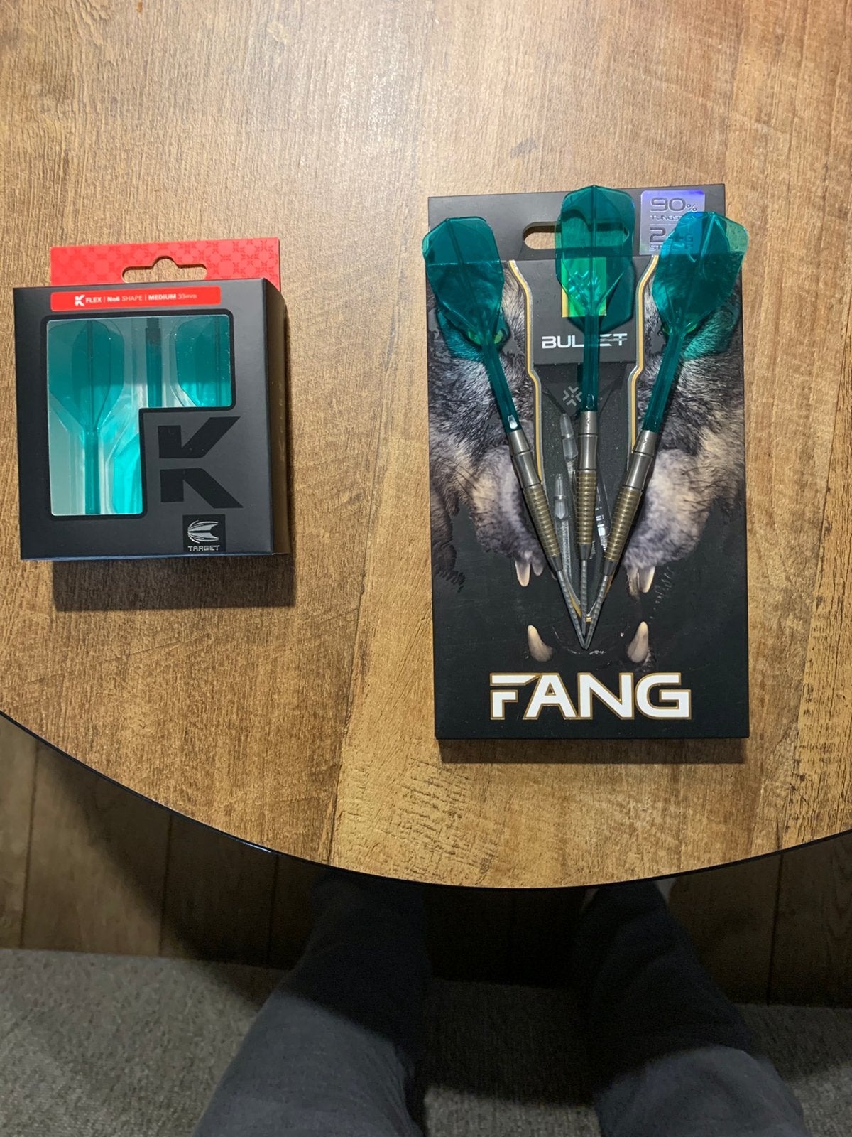 Dartspijlen - Bullet Fang, Sport en Fitness, Darts, Ophalen of Verzenden, Gebruikt, Pijlen
