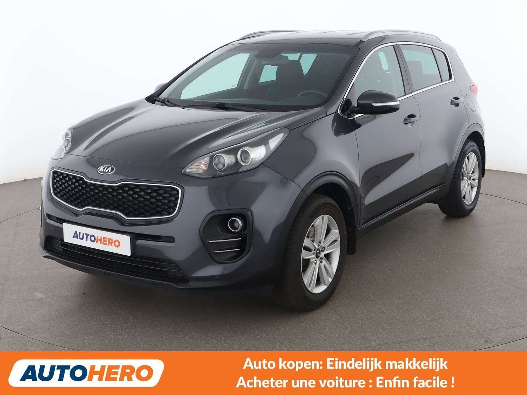 Kia Sportage 1.6 Emotion 2WD (bj 2018), Auto's, https://public.car-pass.be/vhr/cd34ba35-0c70-40ae-a480-91311ea89045, Stof, Gebruikt