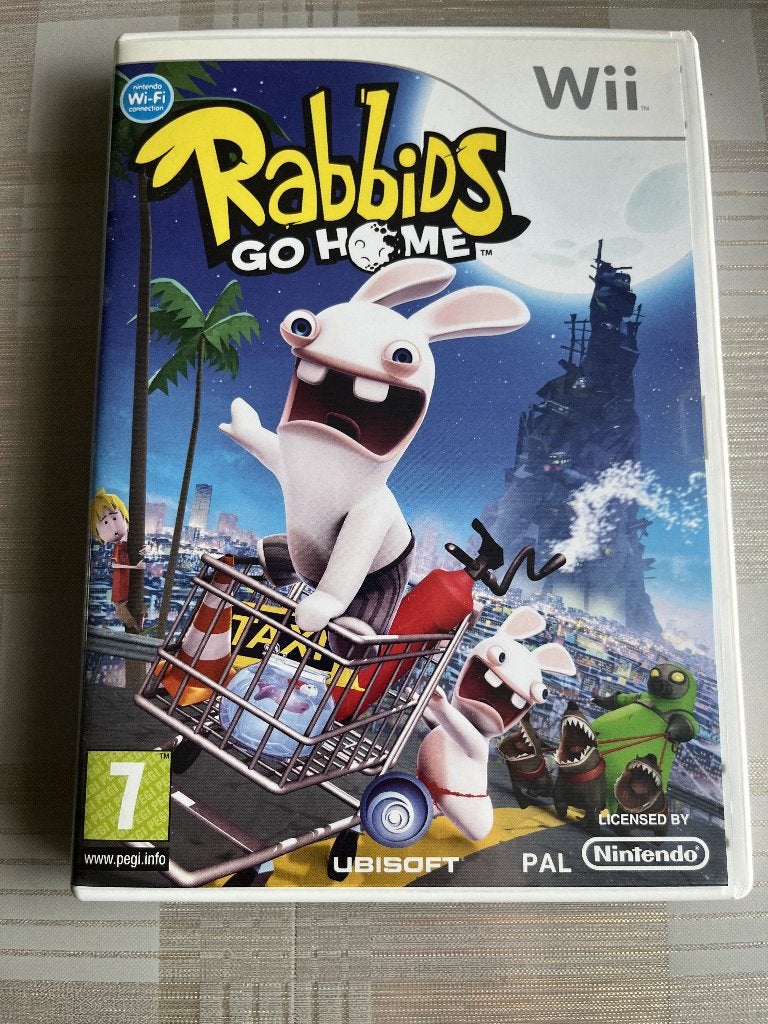 Wii spel Rabbids Go Home, Games en Spelcomputers, Avontuur en Actie, 2 spelers, Ophalen of Verzenden, Zo goed als nieuw