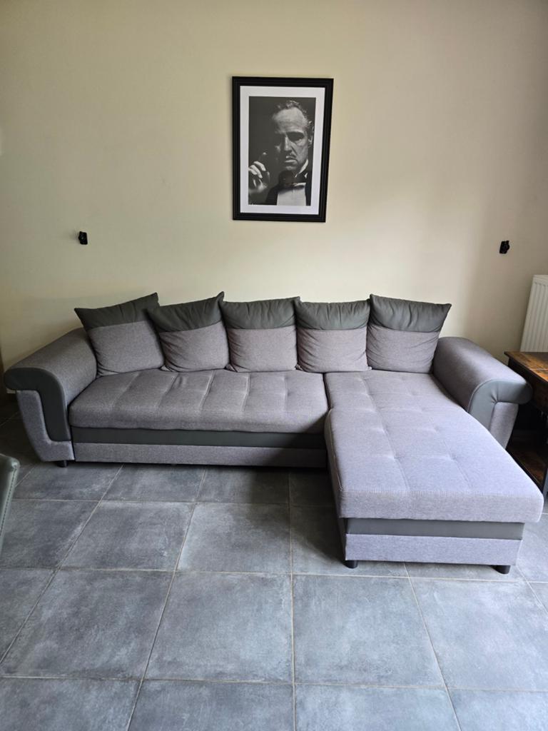 Canapé lit, Maison & Meubles, Canapés | Salons, Comme neuf, Banc d'angle, Quatre personnes ou plus, 250 à 300 cm, 75 à 100 cm