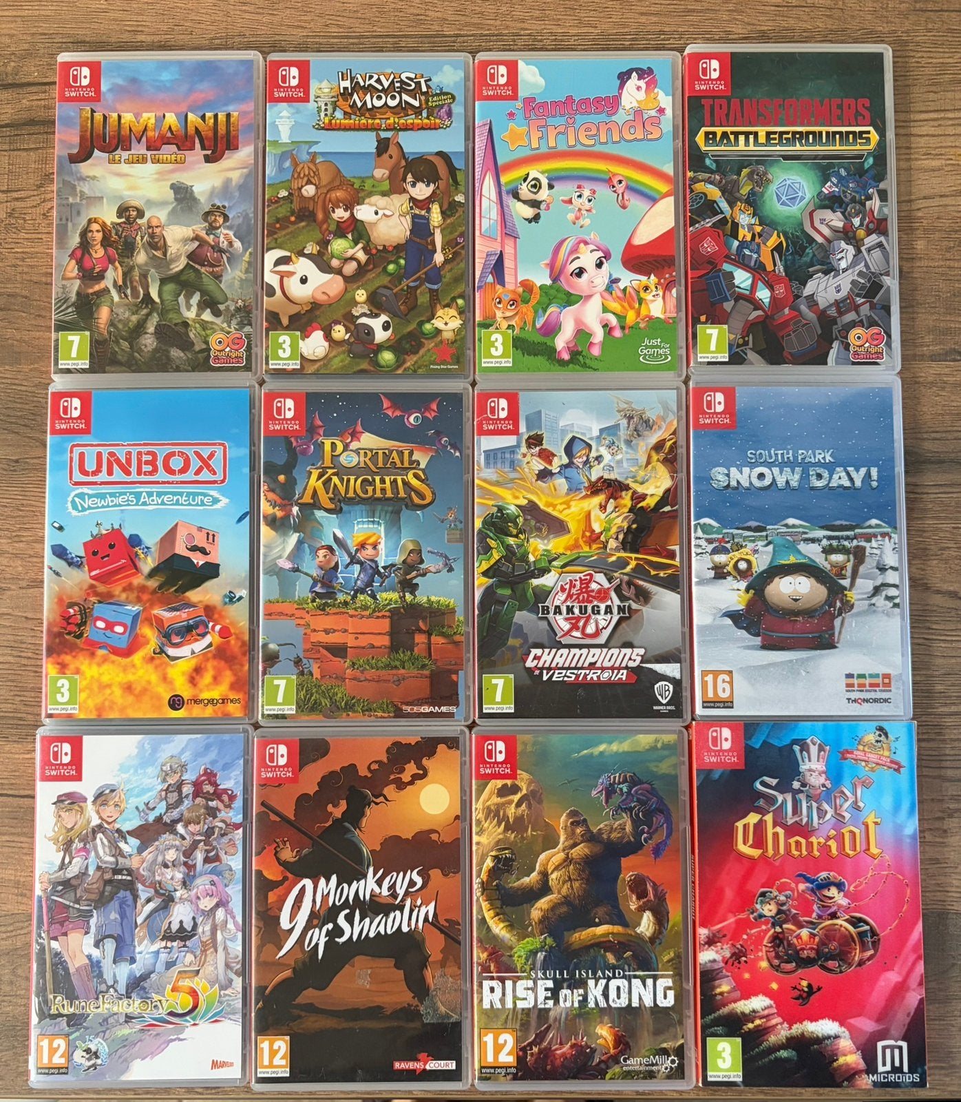 Lot de 12 jeux Nintendo Switch – Très bon état, Enlèvement ou Envoi, Comme neuf