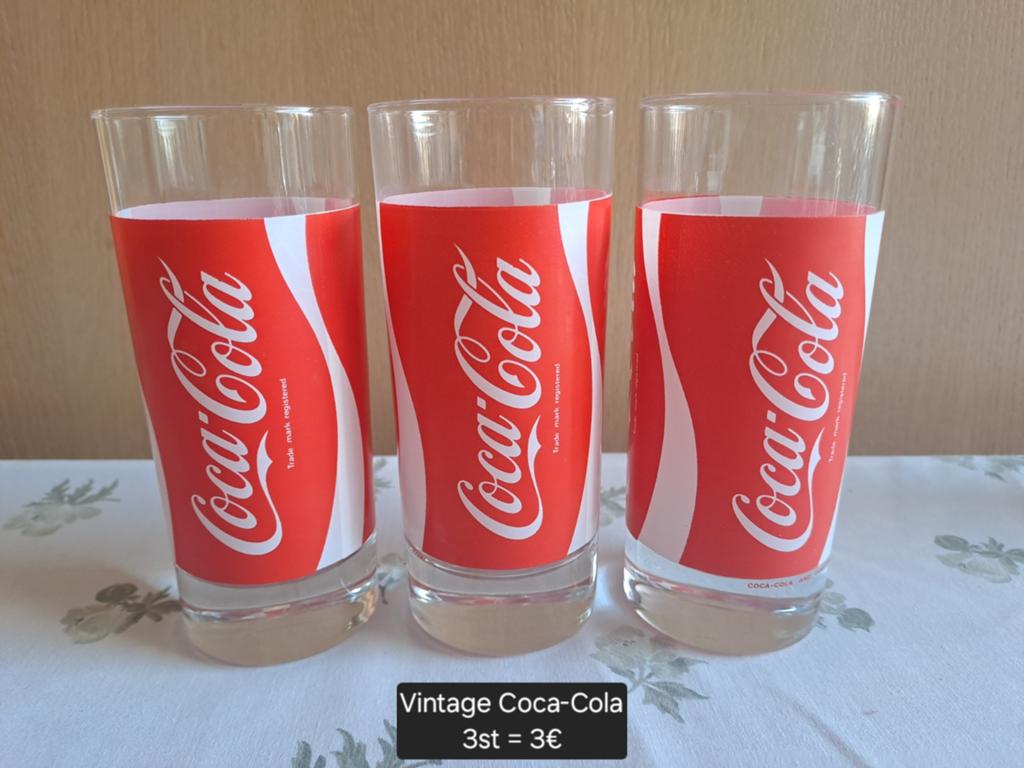 Coca-Cola glazen, Verzamelen, Ophalen