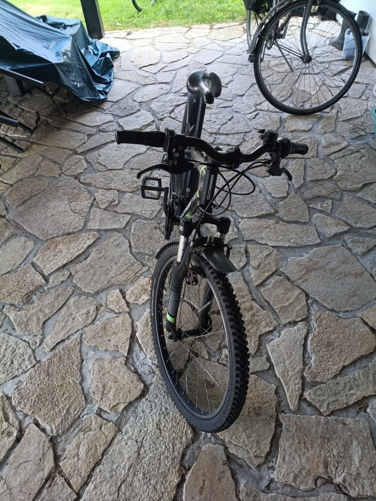 Kinderfiets, Fietsen en Brommers, Fietsen | Kinderfietsjes, Ophalen, 20 inch of meer, Gebruikt, Velgrem