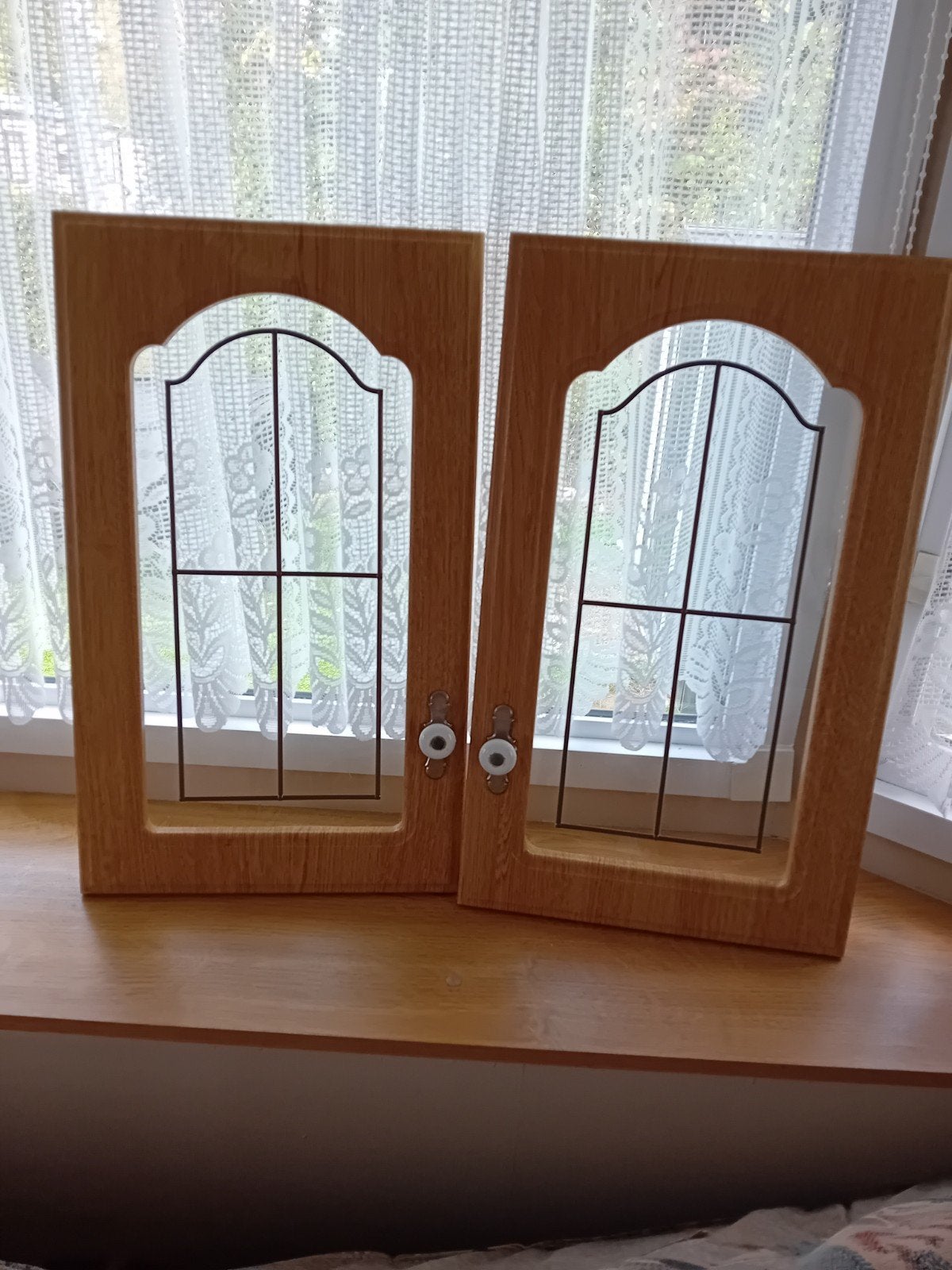 portes d'armoires avec vitraux, Bricolage & Construction, Enlèvement