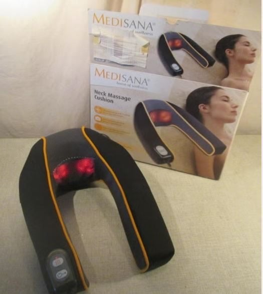 Nek Massage Kussen - Medisana - zo goed als nieuw, Sport en Fitness, Massageproducten, Ophalen of Verzenden, Zo goed als nieuw