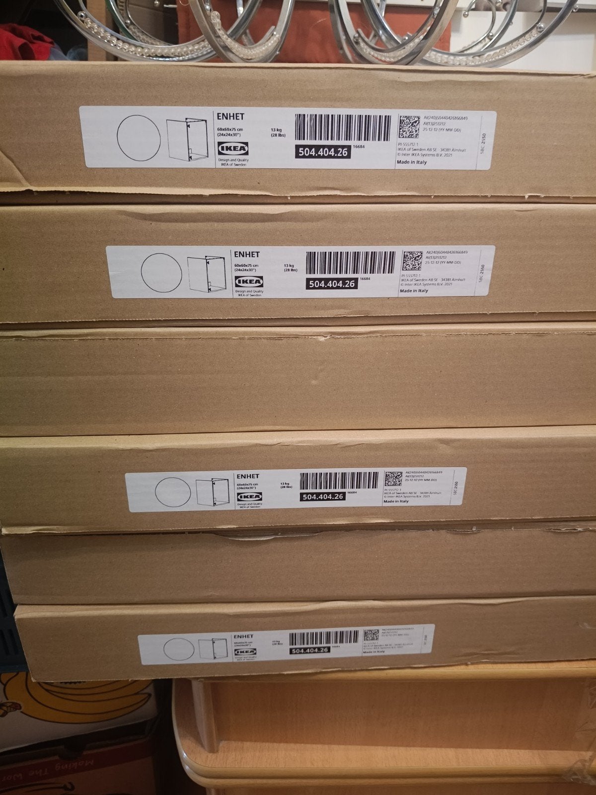 lot de 11 meubles cuisines enhet, Maison & Meubles, Enlèvement