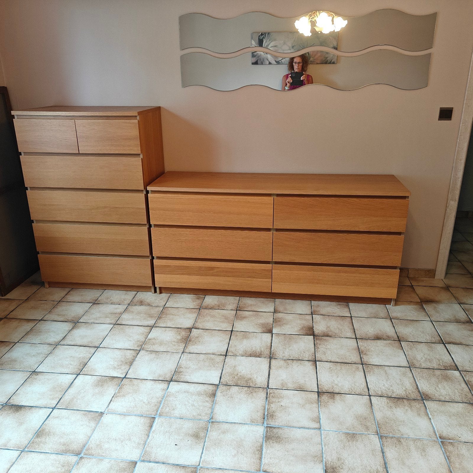 2 ladenkasten, Enlèvement