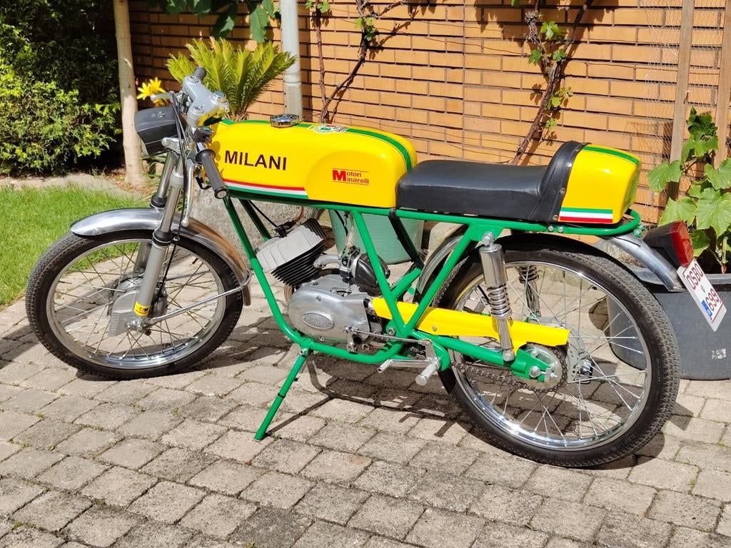 50cc oldtimer cafe racer, Enlèvement