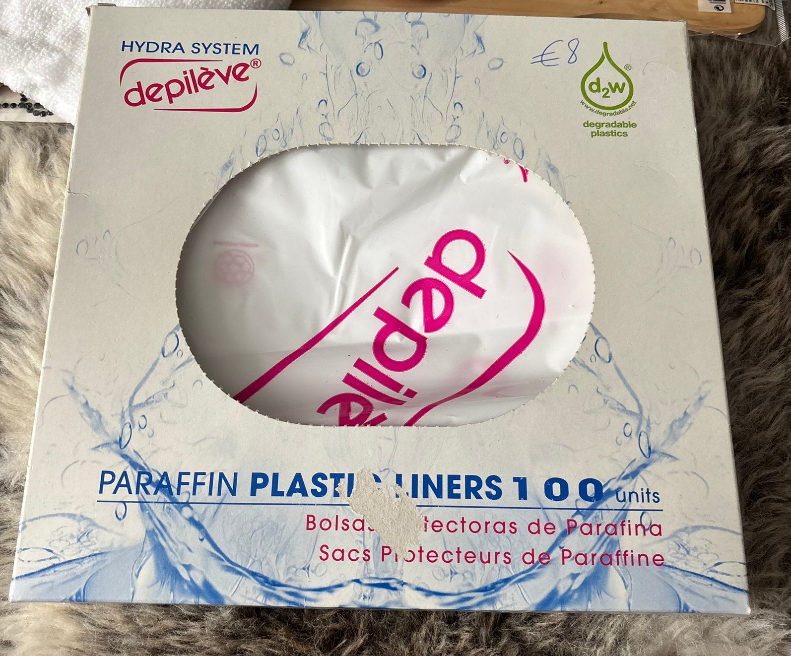 Handschoenen voor paraffine behandeling, Ophalen of Verzenden, Zo goed als nieuw