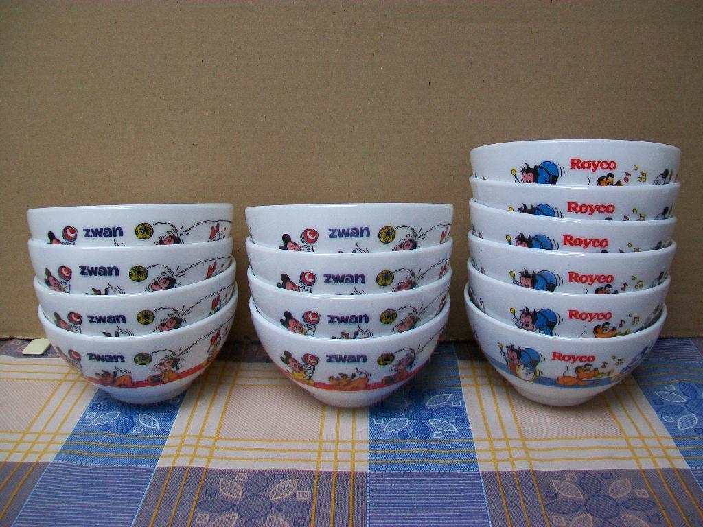 Arcopal France Mickey Mouse Familie Pluto Soepkom Retro, Enlèvement ou Envoi, Mickey Mouse, Utilisé, Service