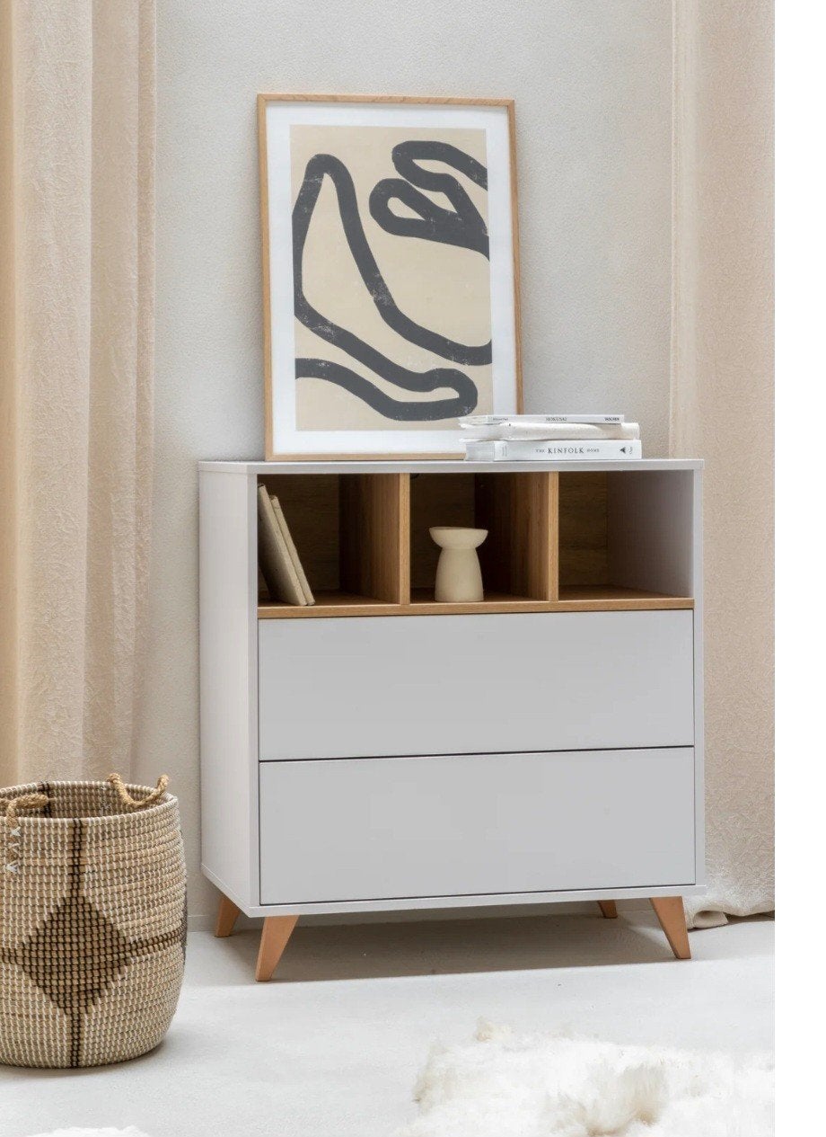 Quax Loft commode met verlenger, Ophalen, Zo goed als nieuw, Commode, Opstaande rand