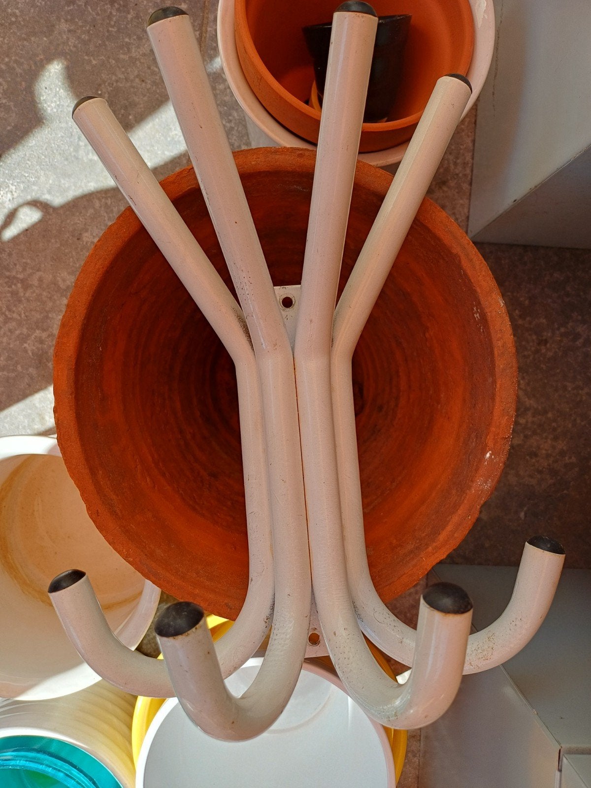 Kapstokje met 8 haken, Ophalen
