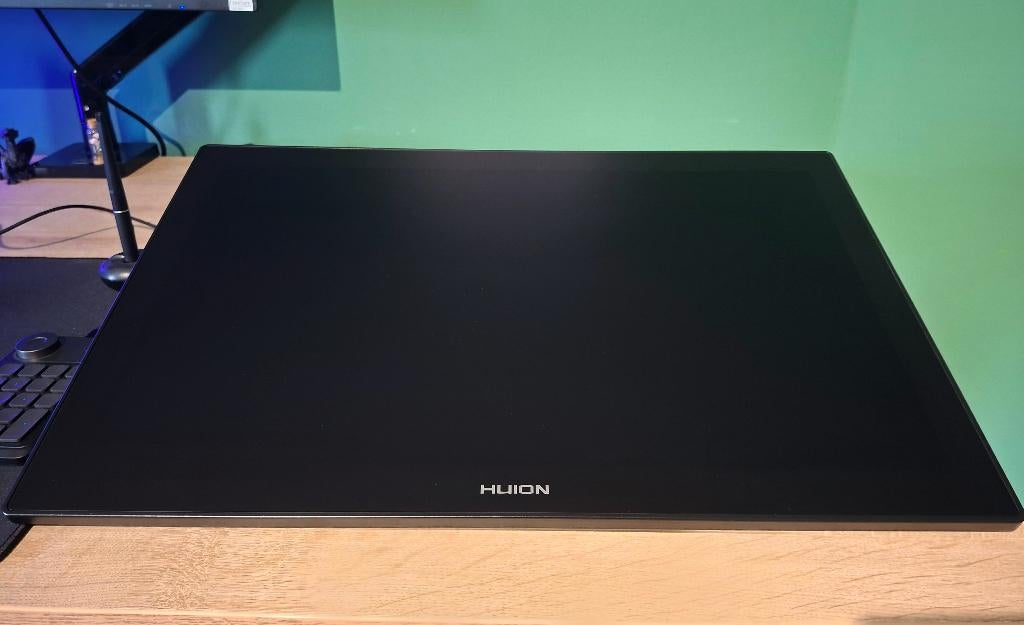 Huion Kamvas Pro 24 (4K), Computers en Software, Ophalen of Verzenden, Zo goed als nieuw, Bedraad, HUION