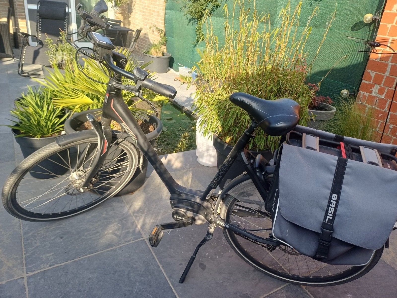 Dames fiets sparta bosch middenmotor merk sparta kaderhoogte, Fietsen en Brommers, Ophalen of Verzenden