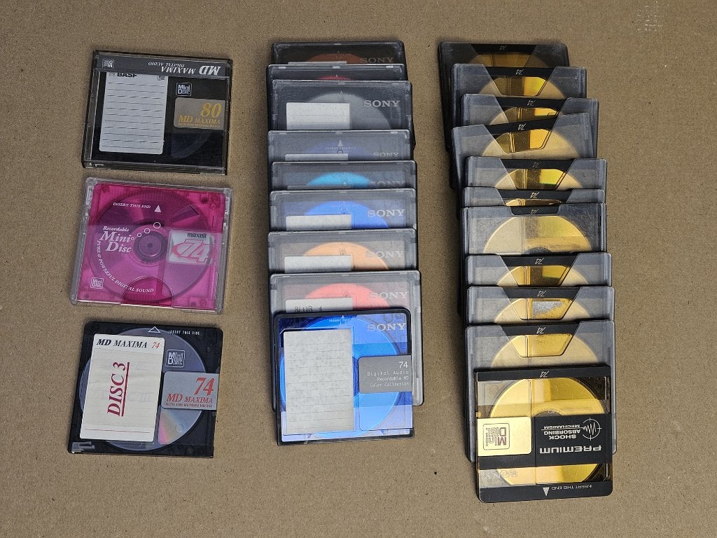 23 MiniDisc, Audio, Tv en Foto, Ophalen of Verzenden