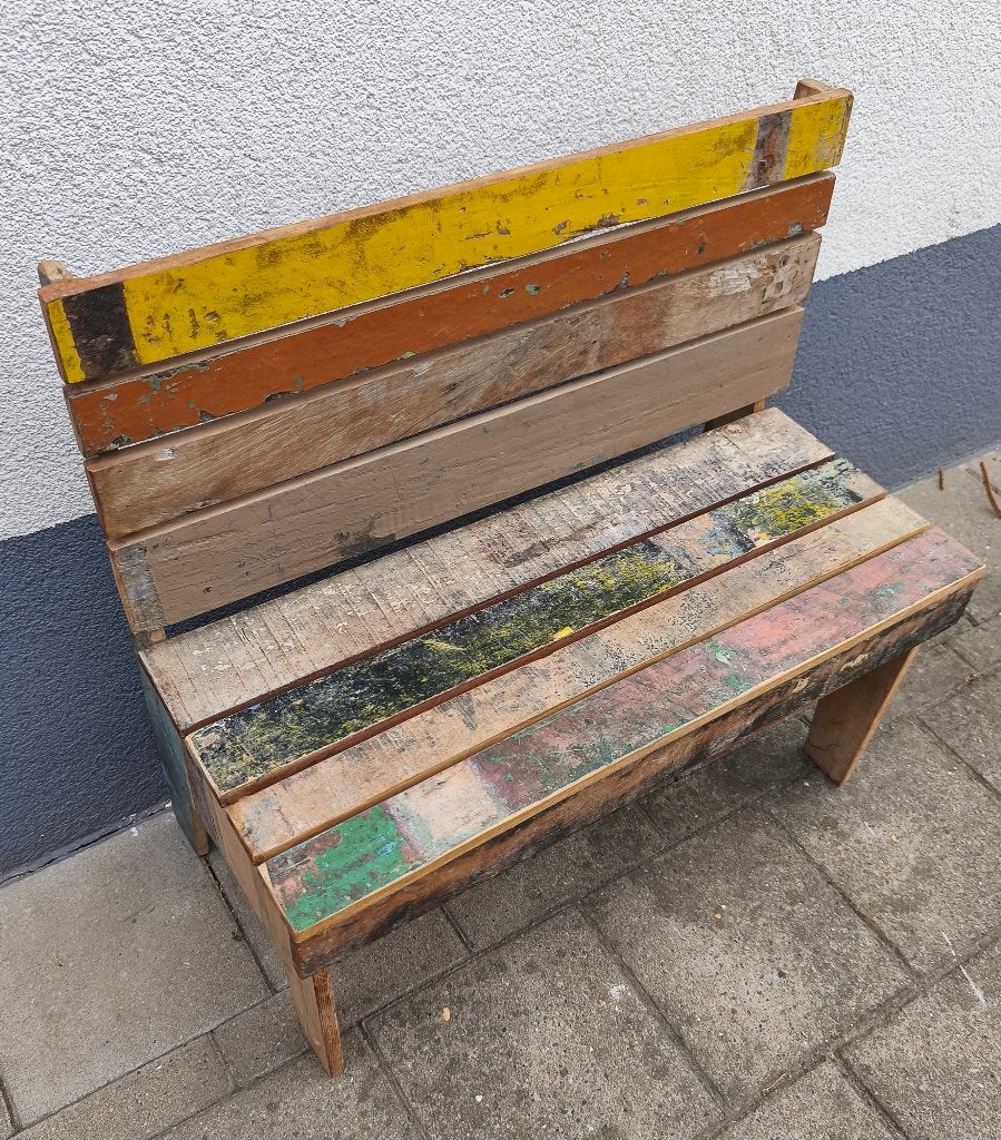 Kinderbankje, Ophalen, Hout, Bruin, Landelijk