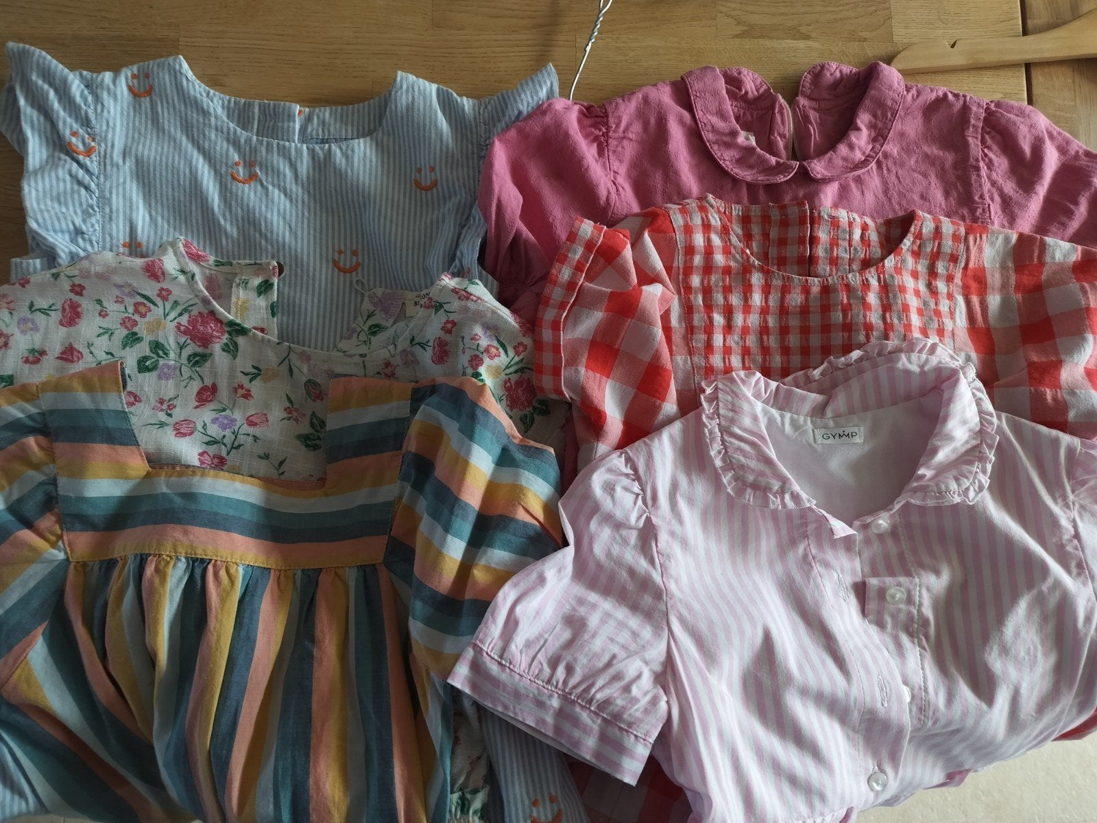 set van 6 zomerkleedjes meisje 6 jaar. filou&friends, Enlèvement ou Envoi, Comme neuf, 122 à 128, Fille