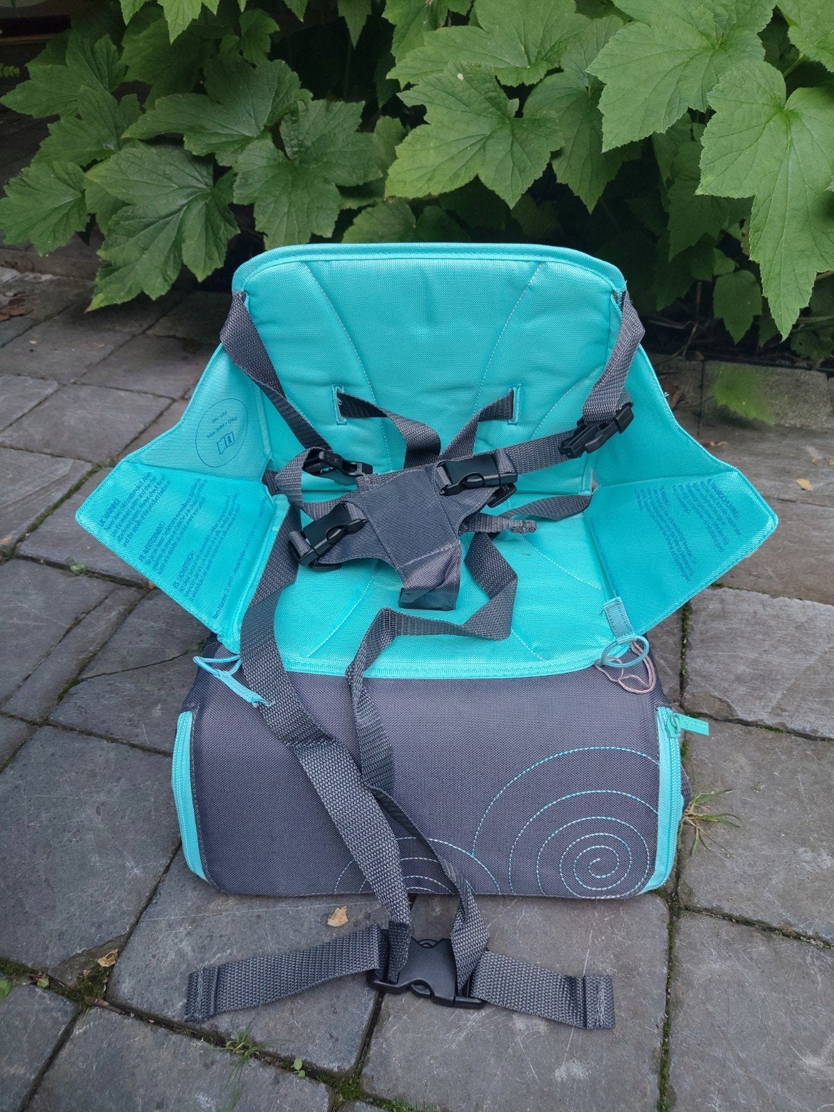 Draagbare stoelverhoger Munchkin, Kinderen en Baby's, Kinderstoelen, Ophalen, Zo goed als nieuw, Inklapstoel, Gordel(s)