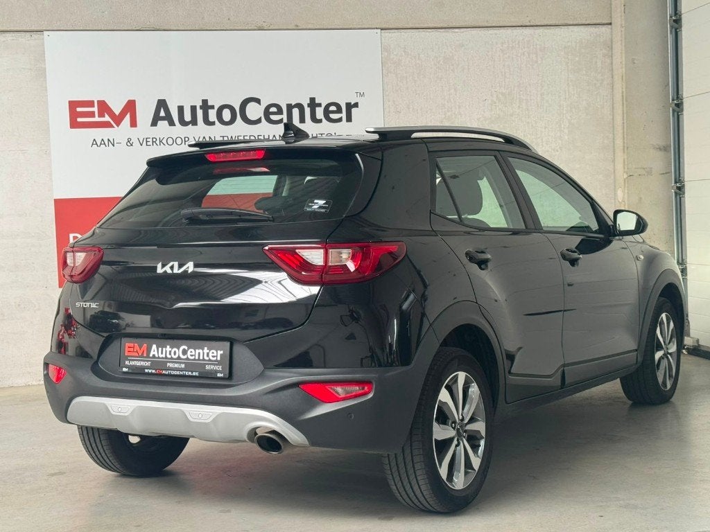 Kia Stonic 1.2i ISG Benzine 2025-Camera-LaneAssist-1Eig-BTW, Voorwielaandrijving, Stof, Zwart, Handgeschakeld
