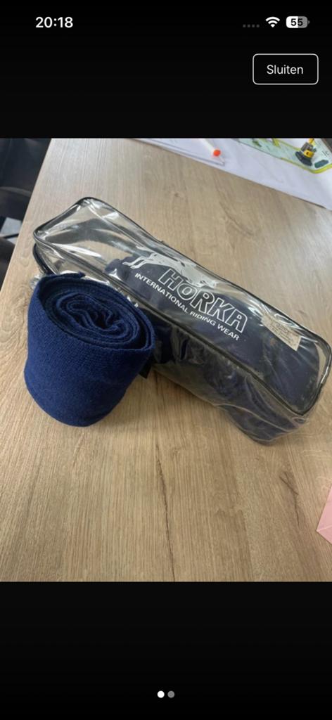 Stalbandages, Dieren en Toebehoren, Ophalen of Verzenden, Zo goed als nieuw