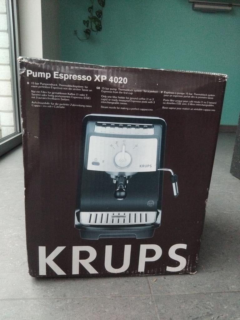 Espresso koffiemachine Krups, Ophalen, Nieuw, Koffiemachine