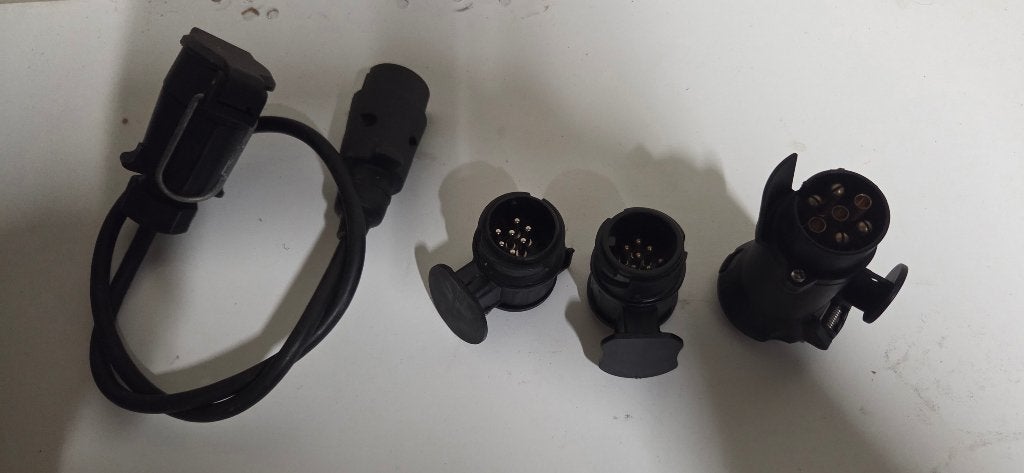 Spanriemen en adapters contact aanhangwagen, Auto diversen, Aanhangwagen-onderdelen, Verzenden
