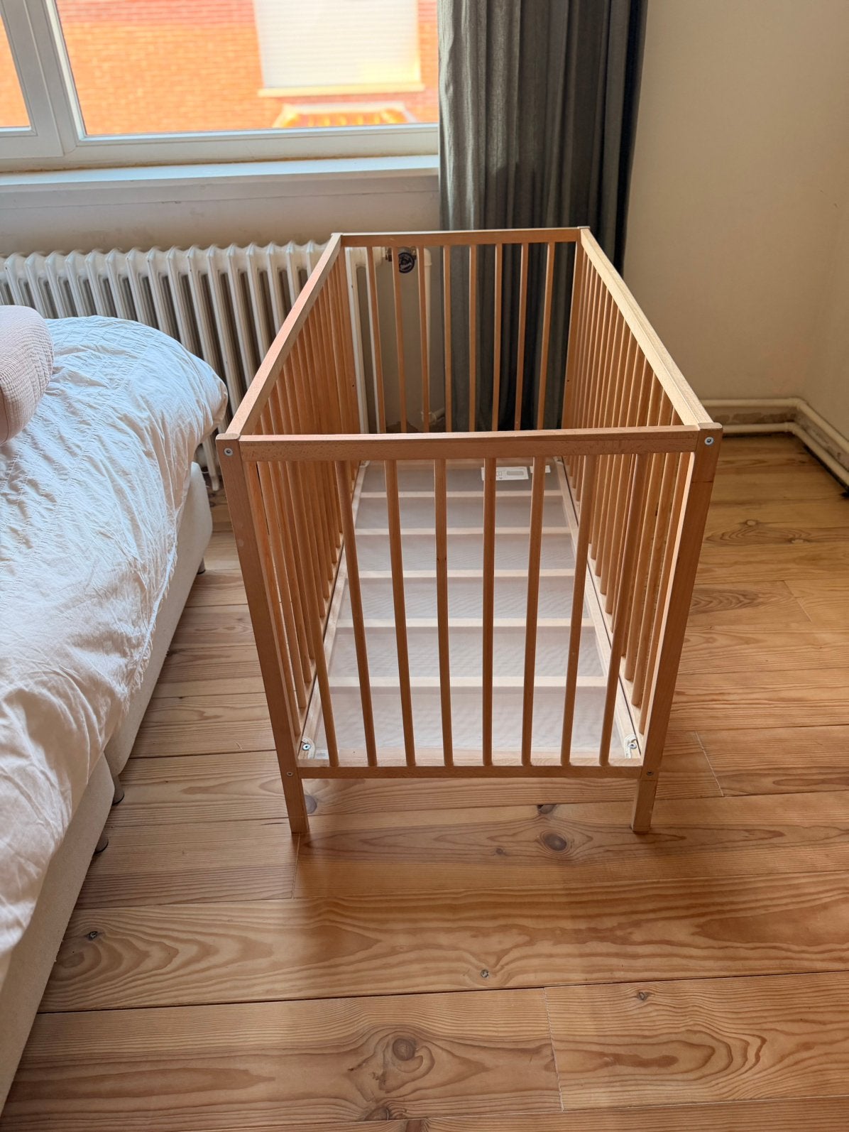 IKEA sniglar babybed, Ophalen, Zo goed als nieuw