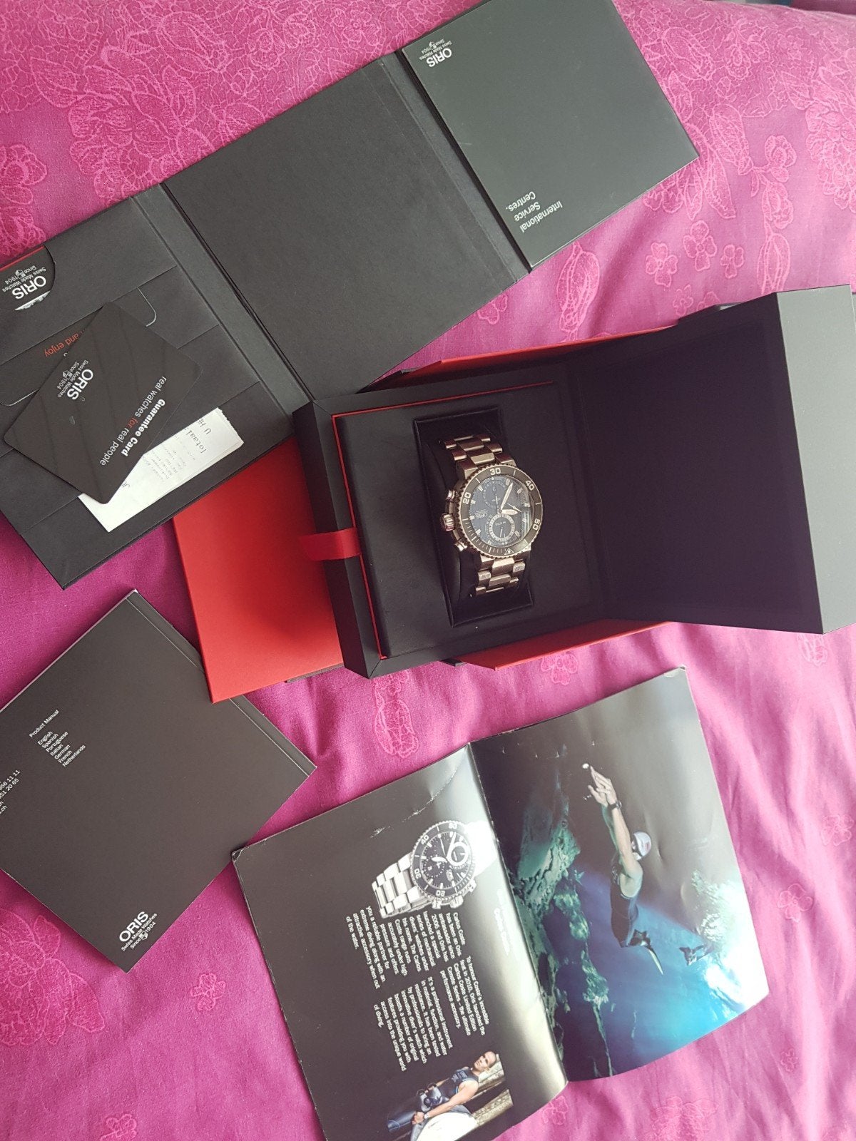 horloge oris, Bijoux, Sacs & Beauté, Montre-bracelet, Autres marques, Comme neuf, Enlèvement