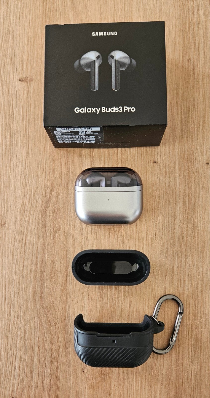 Samsung galaxy buds 3 pro, Telecommunicatie, Ophalen, Zo goed als nieuw, Zilver